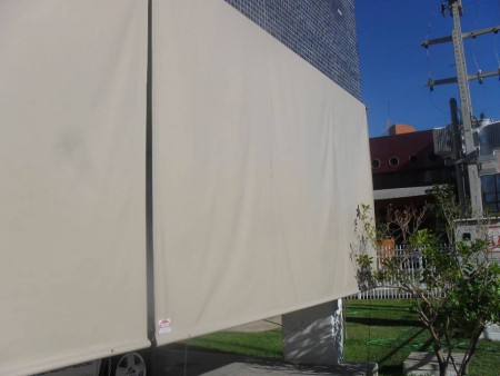 toldo cortina de rolo n° 2