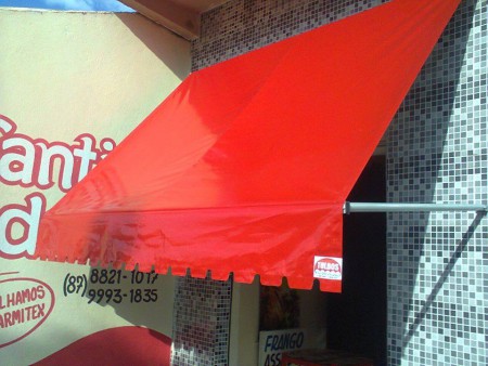 toldo cortina c/ braço n° 2