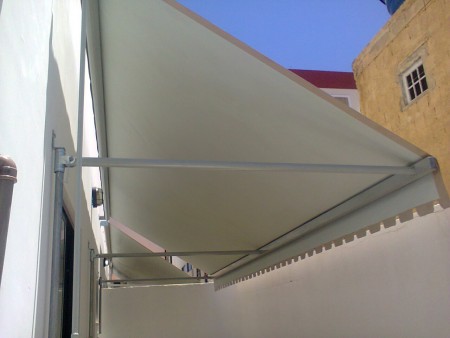 toldo cortina c/ braço n° 7